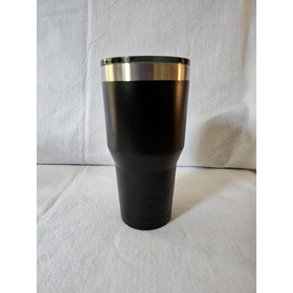 Ozark Trail Black Stainless Steel Coffee / Tea Hot / Cold Mug with Plastic Lid